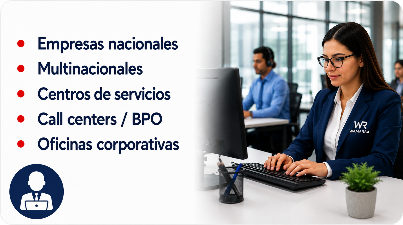 Servicios administrativos y corporativos